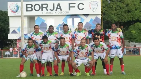 Borja y su partido a beneficio.