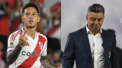 Gallardo habló sobre Driussi en conferencia de prensa.