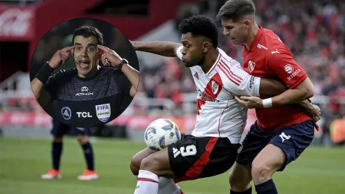 Se confirmó el árbitro de River vs. Independiente.