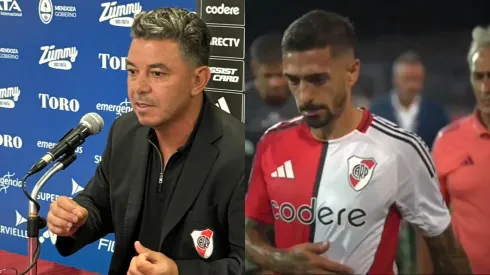 Qué dijo Gallardo sobre Lanzini post River vs. Godoy Cruz.
