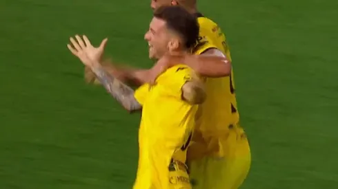 Serrago inventó una obra de arte en La Bombonera.