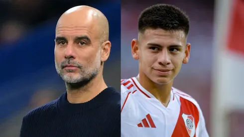 Guardiola habló de Echeverri.