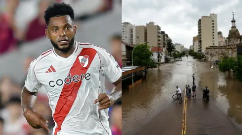 Borja se sumó a una campaña solidaria por Bahía Blanca con otro jugador de Primera