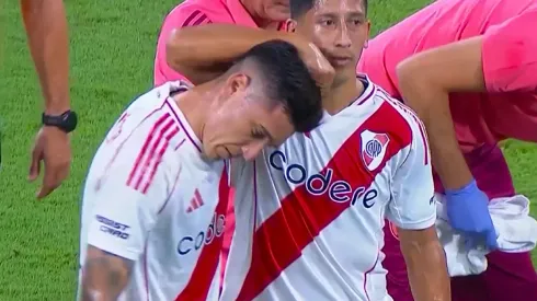 Kranevitter pidió el cambio a los 15 minutos: alarma en River