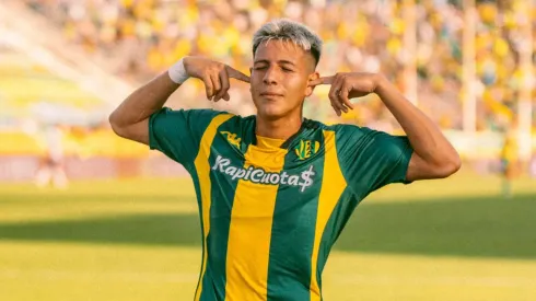 Tobías Leiva sigue destacándose con Aldosivi.