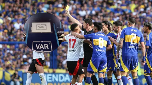 El VAR del Superclásico despertó polémica.