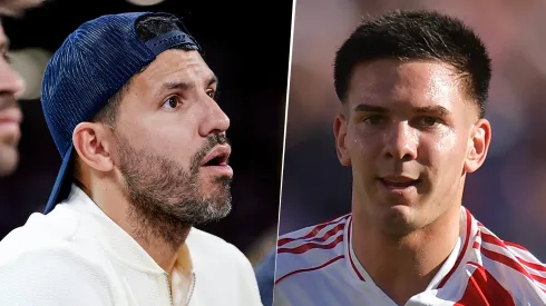 El Kun habló maravillas del pibe de River.