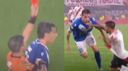 Muy caliente: Valentín Gómez explotó contra Merlos y le dijo de todo tras su expulsión