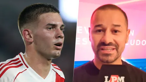 El uruguayo llenó de elogios al pibe de River.