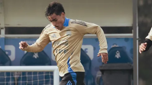 Subiabre se movió con la Selección mayor.