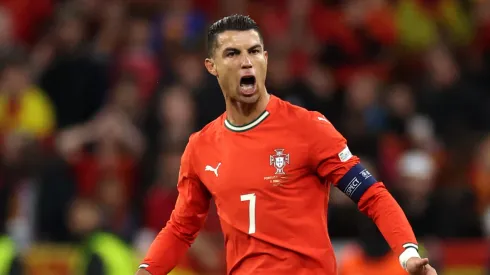 Cristiano festejó con Portugal en la Nations League.