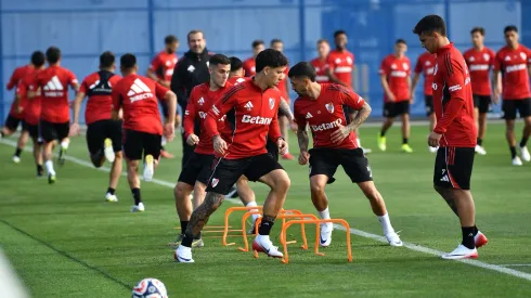 River entrena en Seattle a la espera del debut.