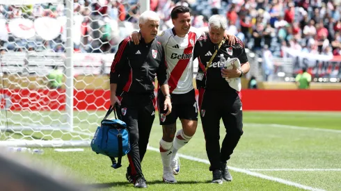Driussi se fue lesionado tras el gol.
