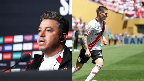 Gallardo habló del partido de Mastantuono ante Urawa.