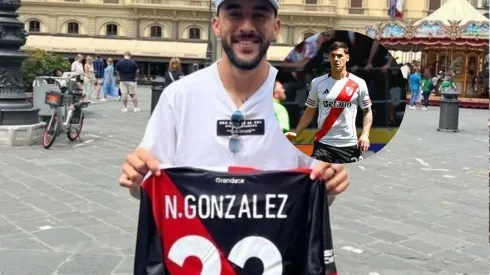 Nico González volvió a hacerle un guiño a River.
