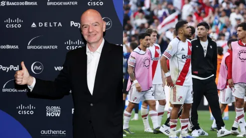 El mensaje de Infantino a River.
