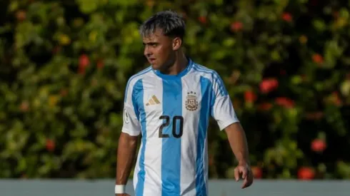 Woiski suma tres goles en pocos partidos en las juveniles de la Selección Argentina.
