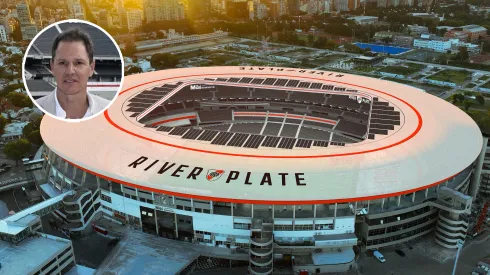 Brito habló sobre un posible techado del Monumental.