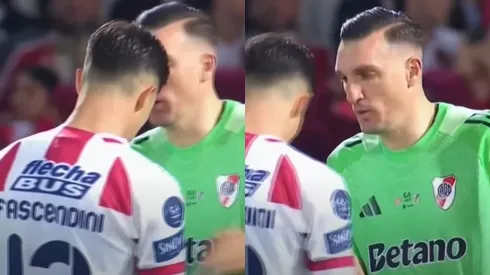 Armani le ganó psicológicamente a Fascendini.