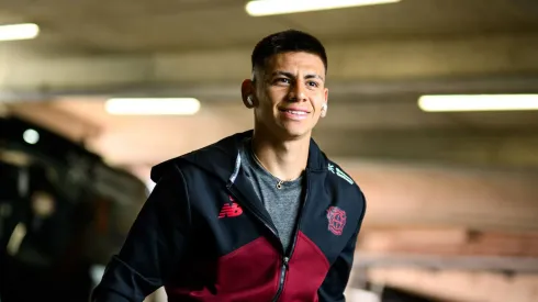 Echeverri palpitó River vs. Palmeiras.