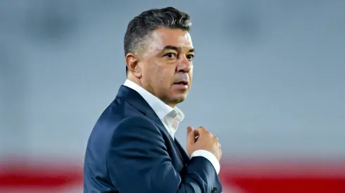 Gallardo define el 11 de River ante Palmeiras.