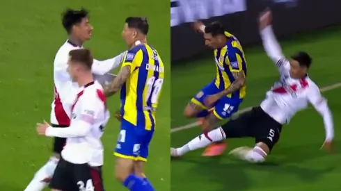 Juan Portillo vio la roja por dos faltas en una ráfaga.