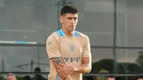 Rivero ya entrena con la Selección.