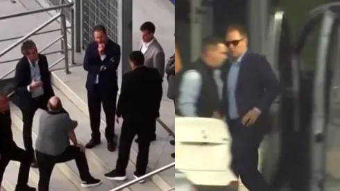 River dijo presente en el velorio de Russo.