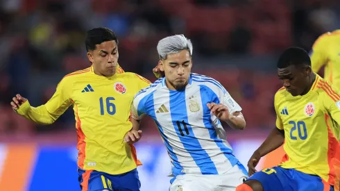 Subiabre jugó 45' en el triunfo de Argentina vs. Colombia.