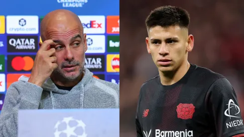 Guardiola fue contundente al hablar de Echeverri.