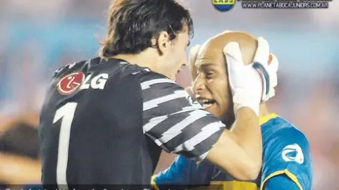 García: “Me sigo sintiendo el arquero de Boca”