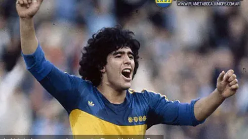 A 30 años del debut de Diego en Boca