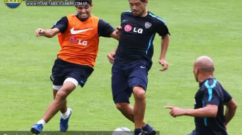 Román hizo fútbol