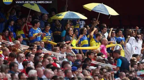 Con Boca a todas partes