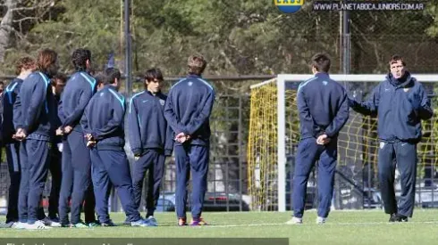 Franco Sosa trabajó con el plantel