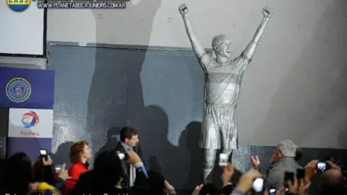 Estatua a puro gol