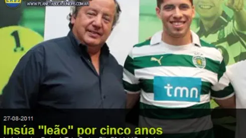Emiliano Insúa, al Sporting de Lisboa
