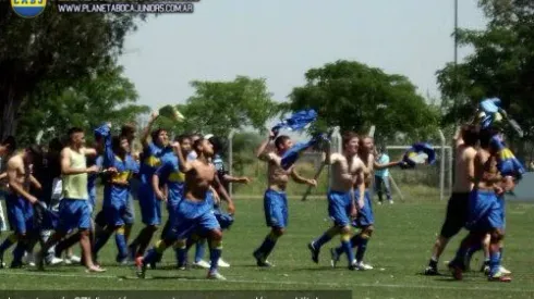 Campeón a lo Boca
