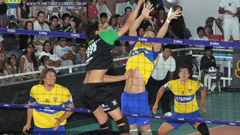 Gran triunfo del equipo de voley