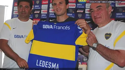 Ledesma fue presentado oficialmente