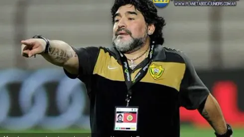 Maradona: “Voy a dirigir Boca”