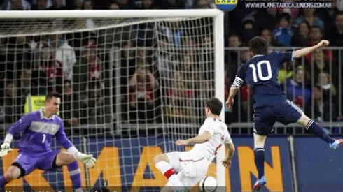 De la mano de Messi