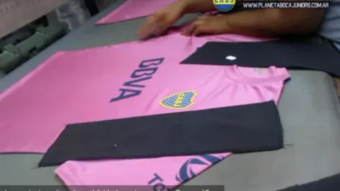 ¿La nueva camiseta de Boca?
