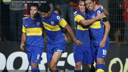 Boca avanza al ritmo de Riquelme
