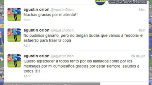 Orion: “Vamos a redoblar el esfuerzo para traer la Copa”