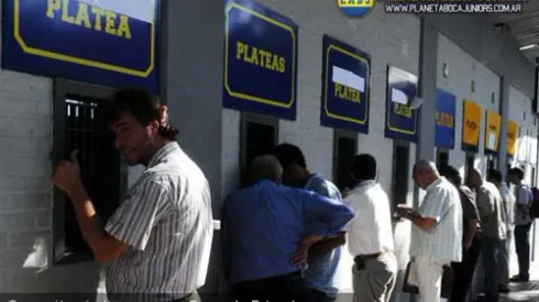 Venta de entradas vs. Argentinos
