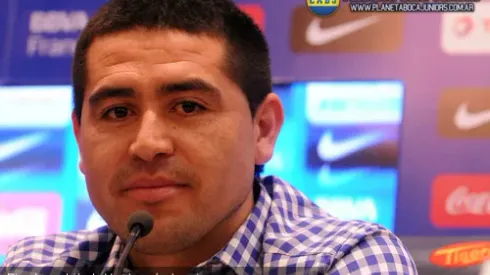Riquelme: “Ya no vuelvo más”