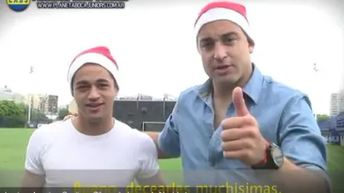 El saludo navideño Xeneize