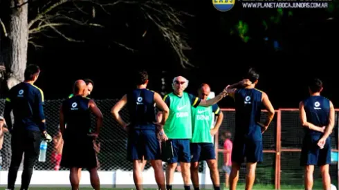 Entrenamiento liviano por la tarde