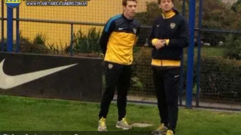Riaño ya se entrenó con el plantel